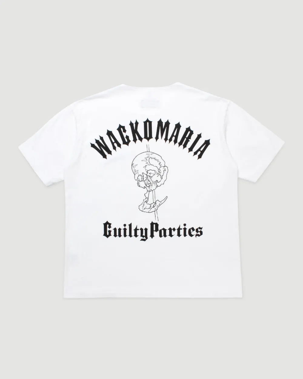 Wacko Maria 56 Tattoo Studio Washed Heavy Weight T-Shirt White New