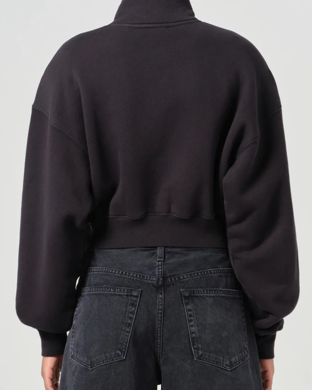 AgoldE Asta Zip Sweatshirt Black Best