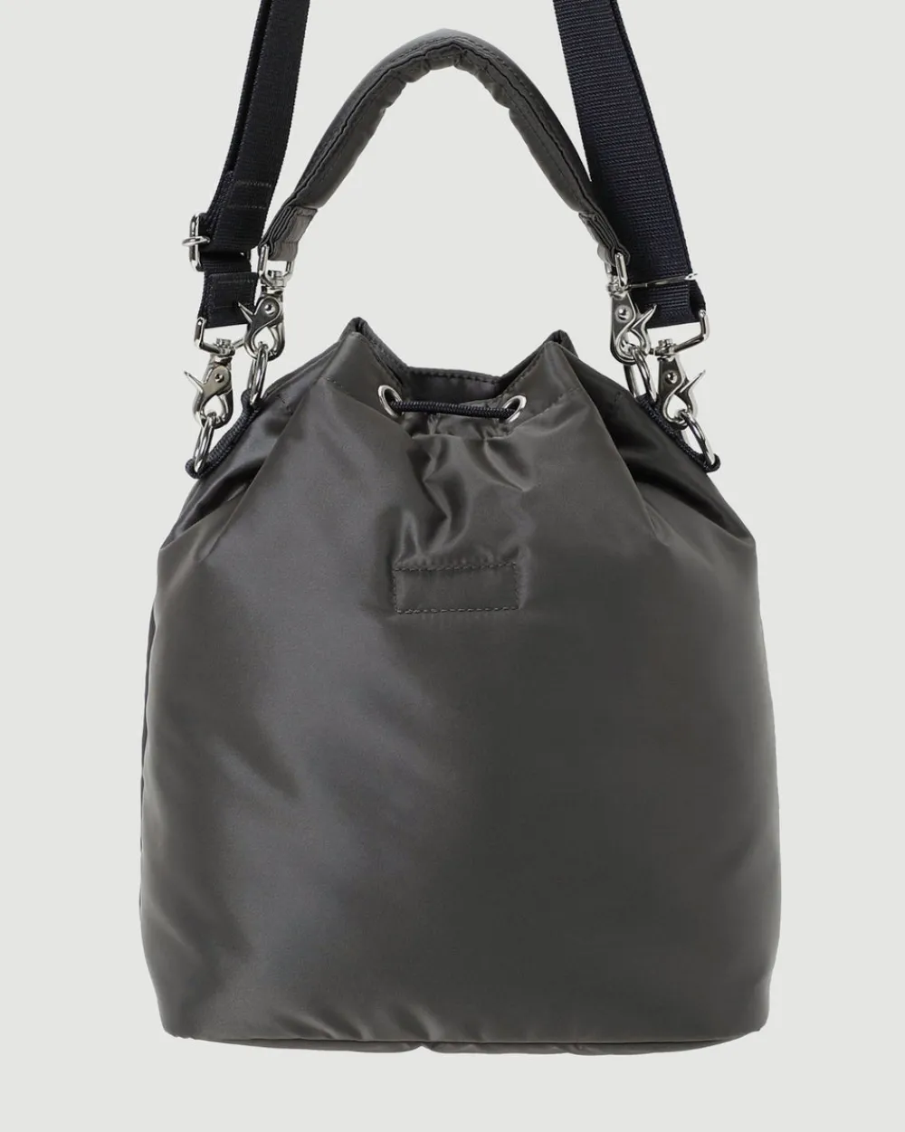 Porter Yoshida Balloon Bag (S) Silver Grey Hot