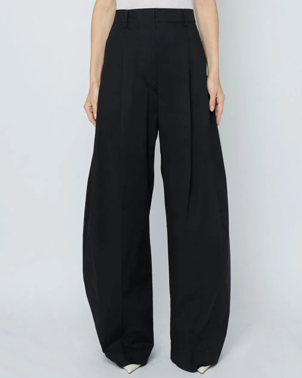 The Latest Billie Popeline Pants Black Outlet