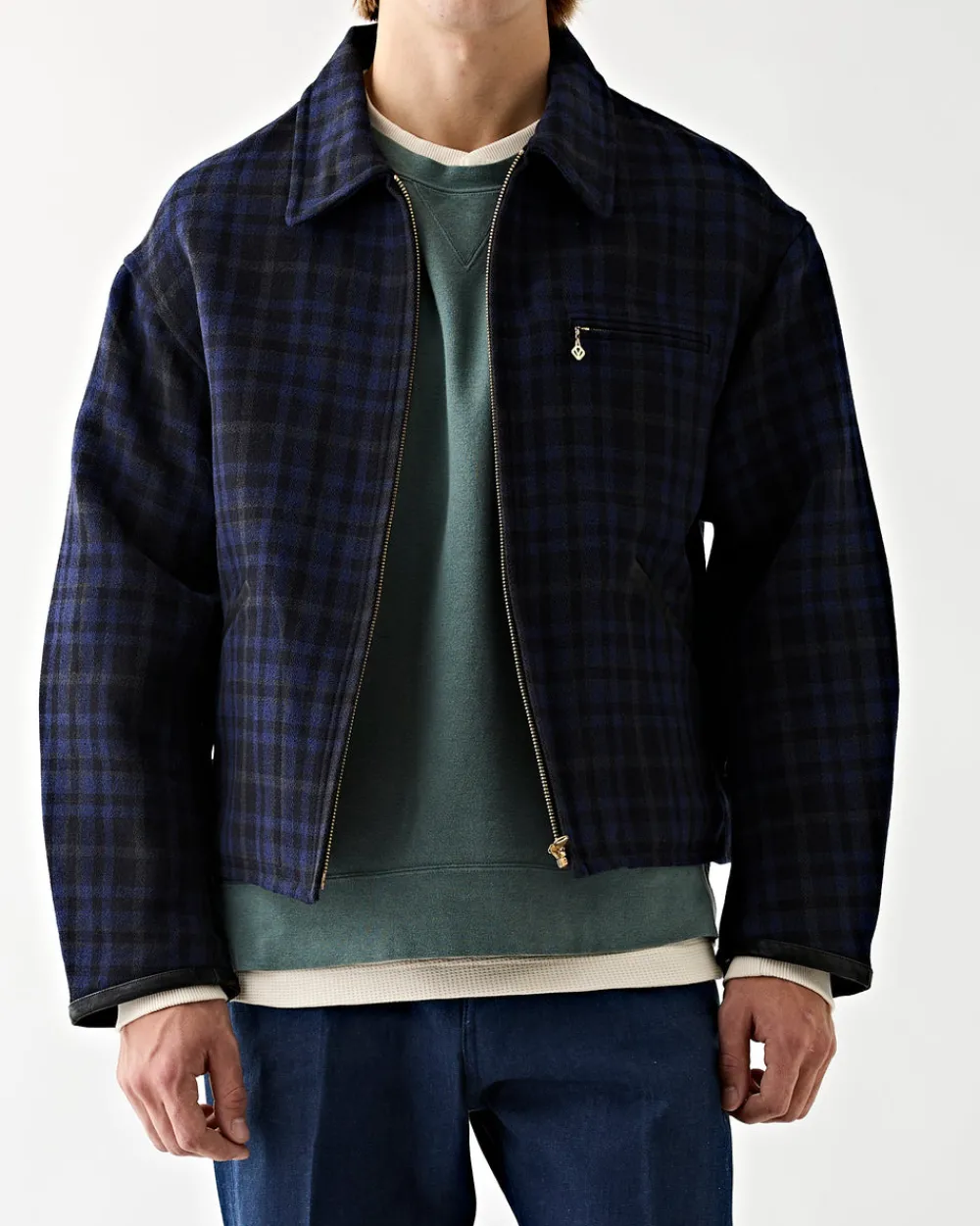 Visvim Blackhawk Blouson Navy Fashion