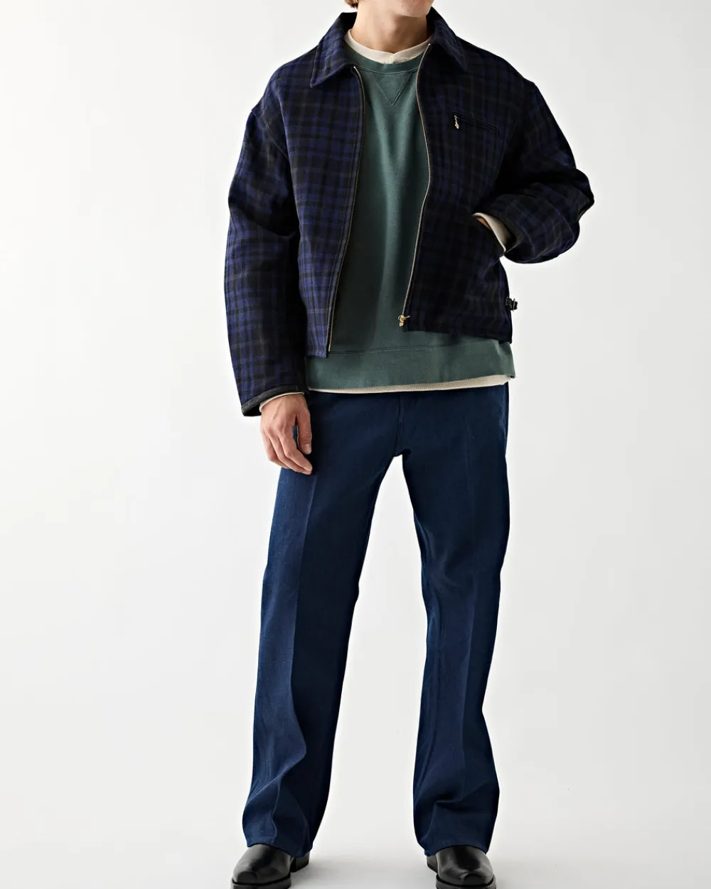Visvim Blackhawk Blouson Navy Fashion
