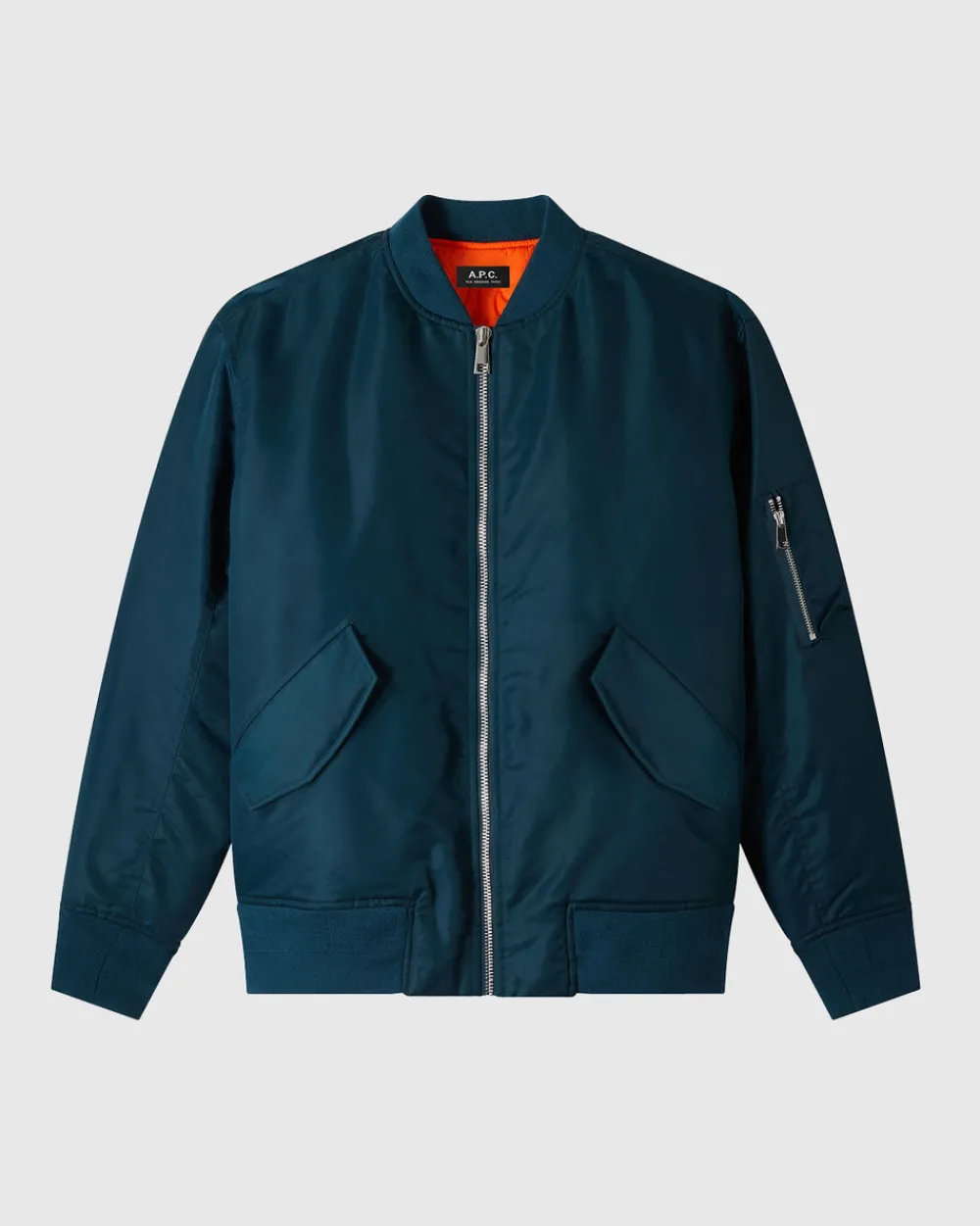 A.P.C. Blouson Logan Petroleum Fashion