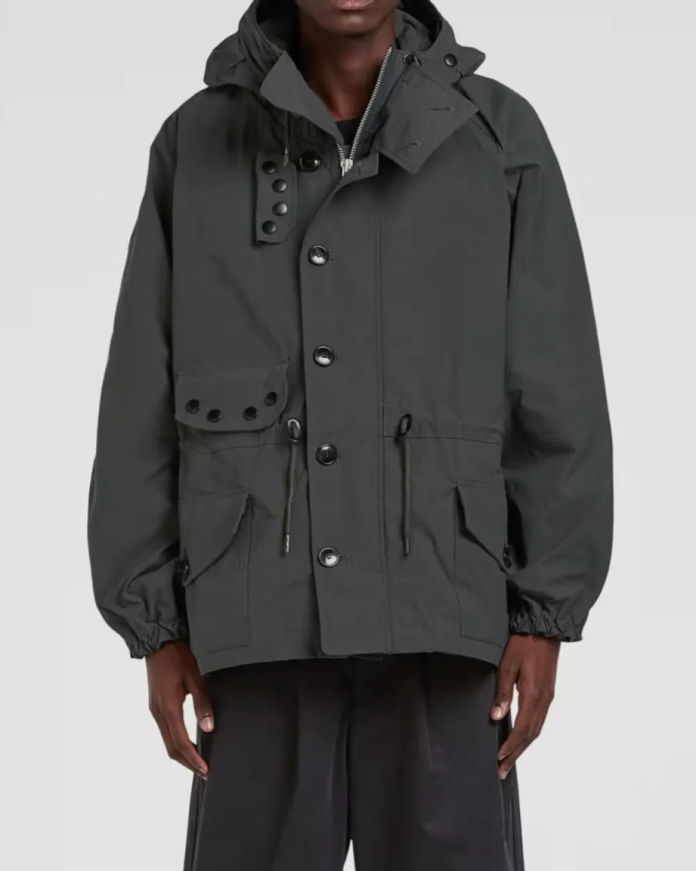 Applied Art Forms BM1-13 Service Smock Mid Grey Online