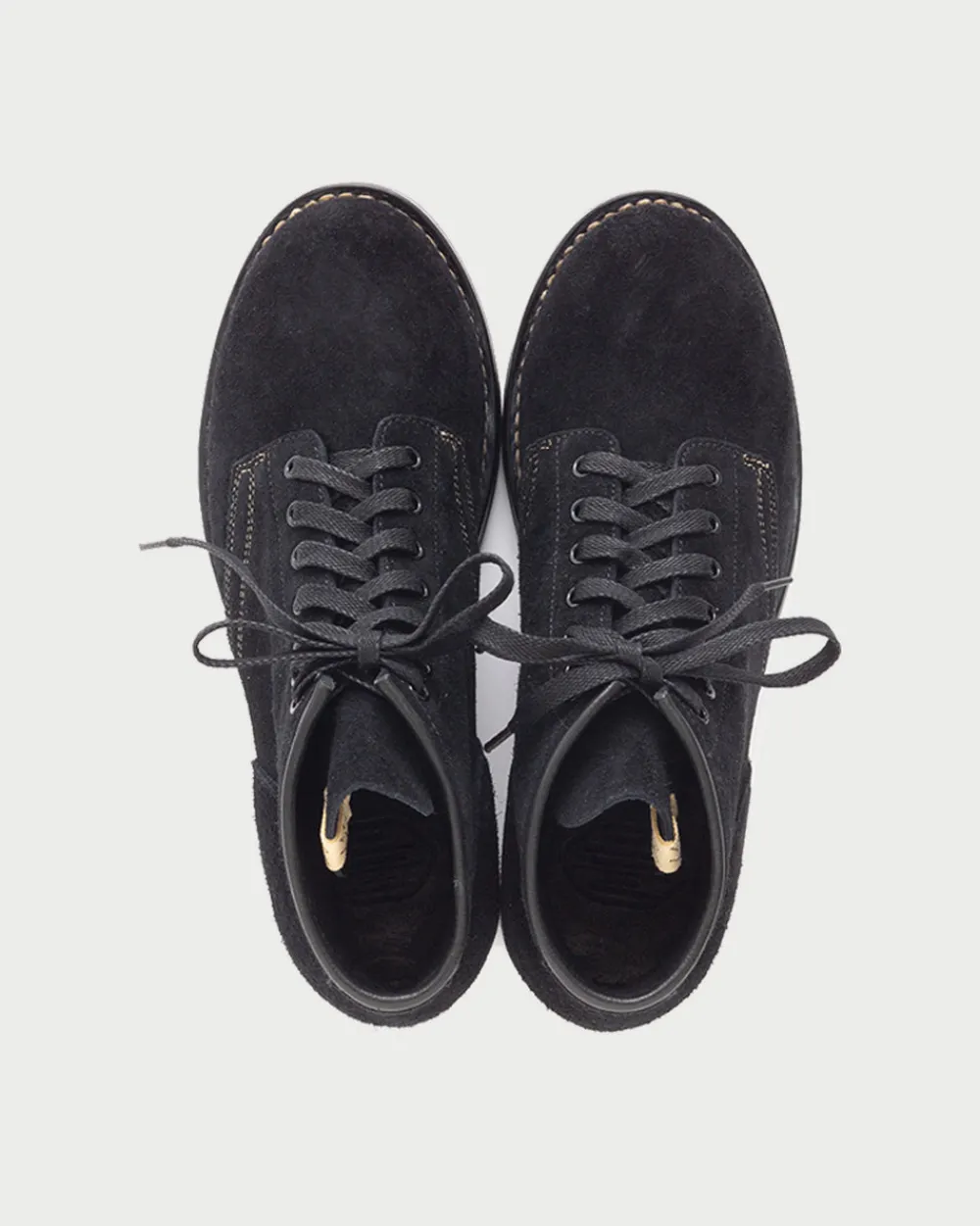 Visvim Brigadier Folk Boots Black Suede Best