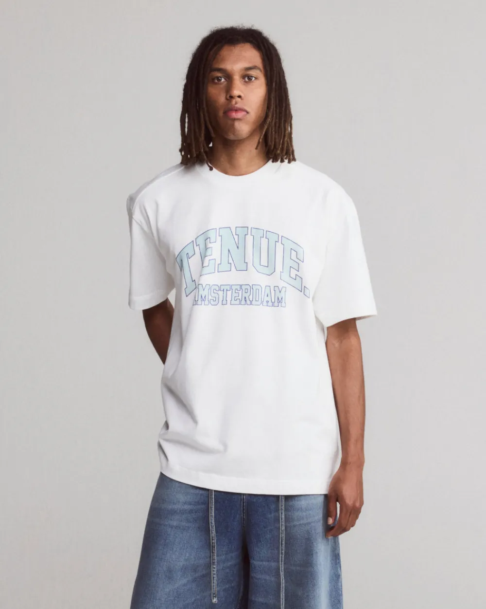 Tenue. Bruce Amsterdam T-Shirt White Fashion
