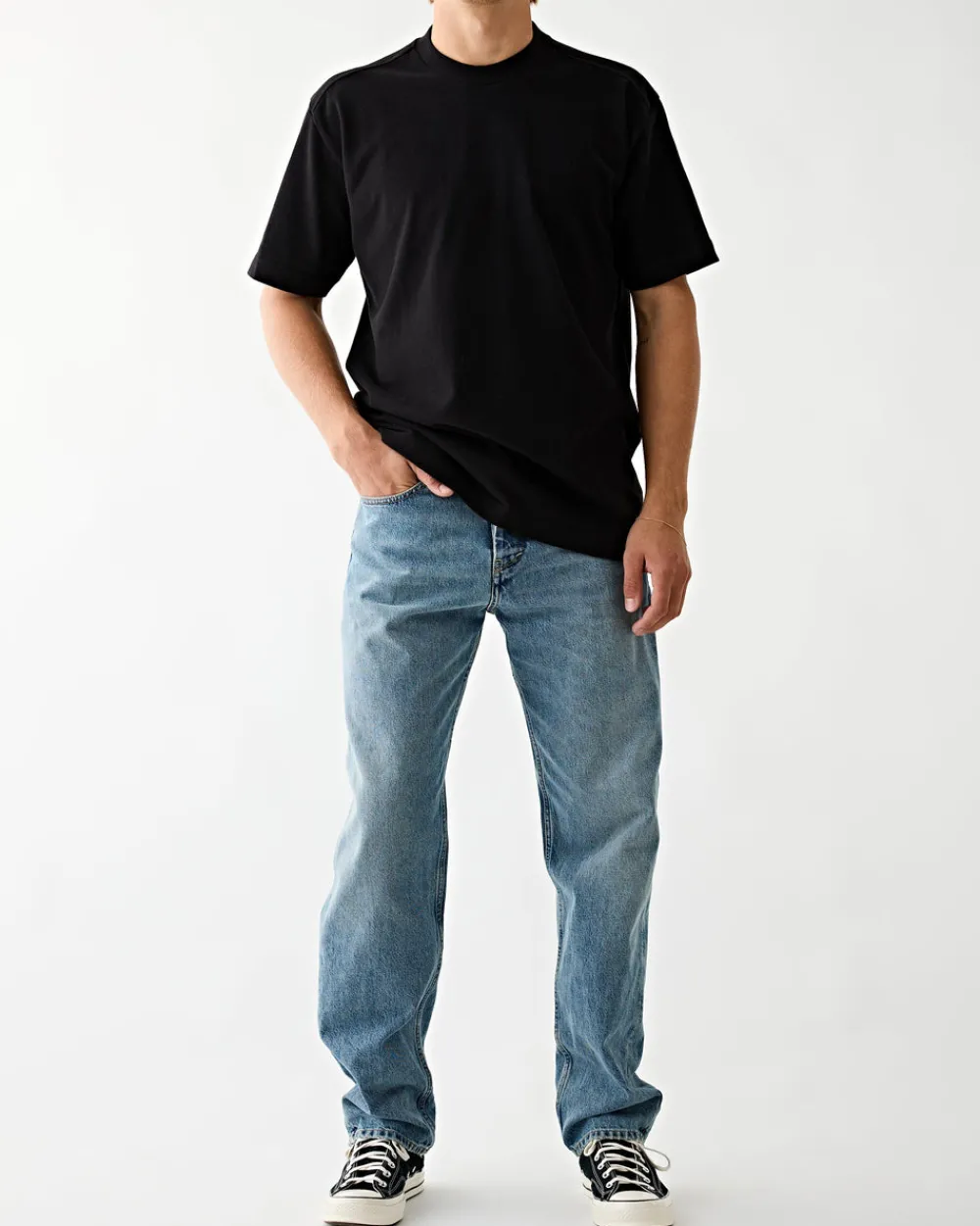 Tenue. Bruce T-Shirt Black Online