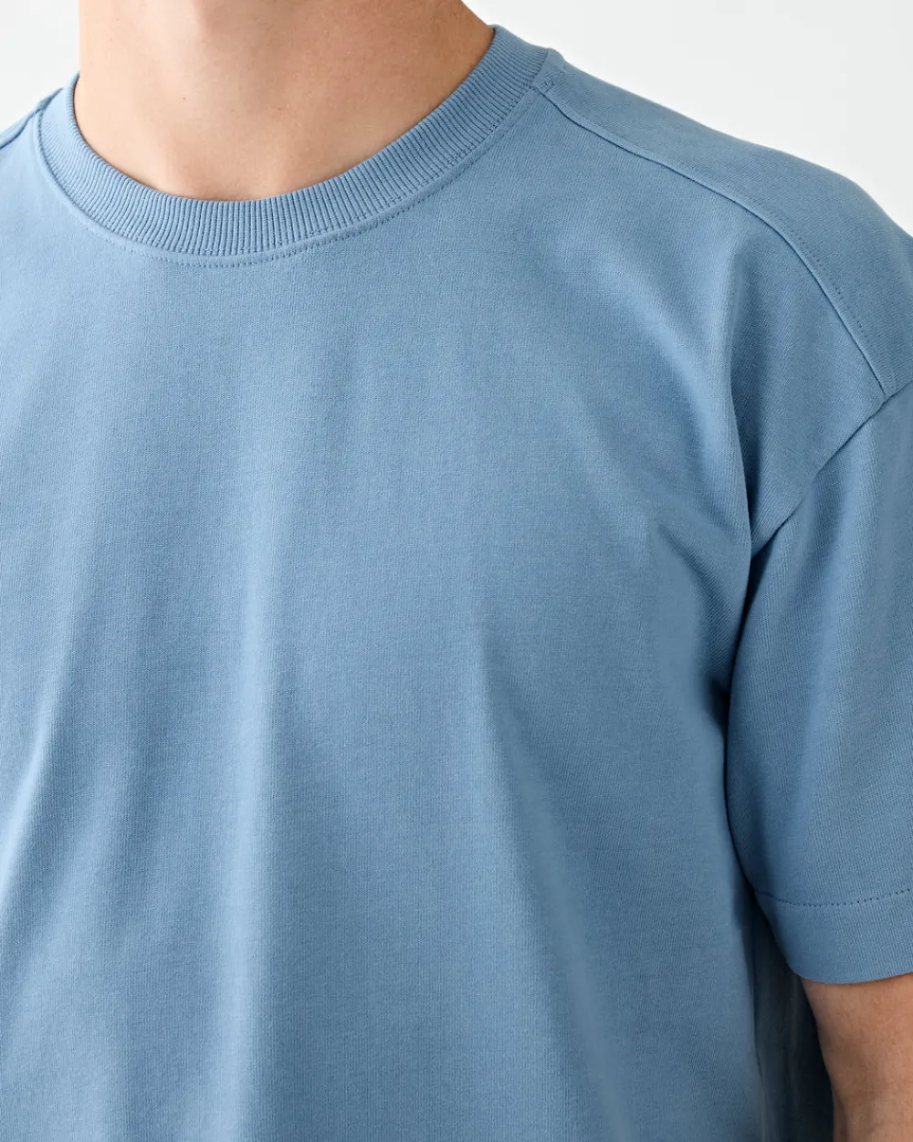 Tenue. Bruce T-Shirt Vintage Blue Fashion