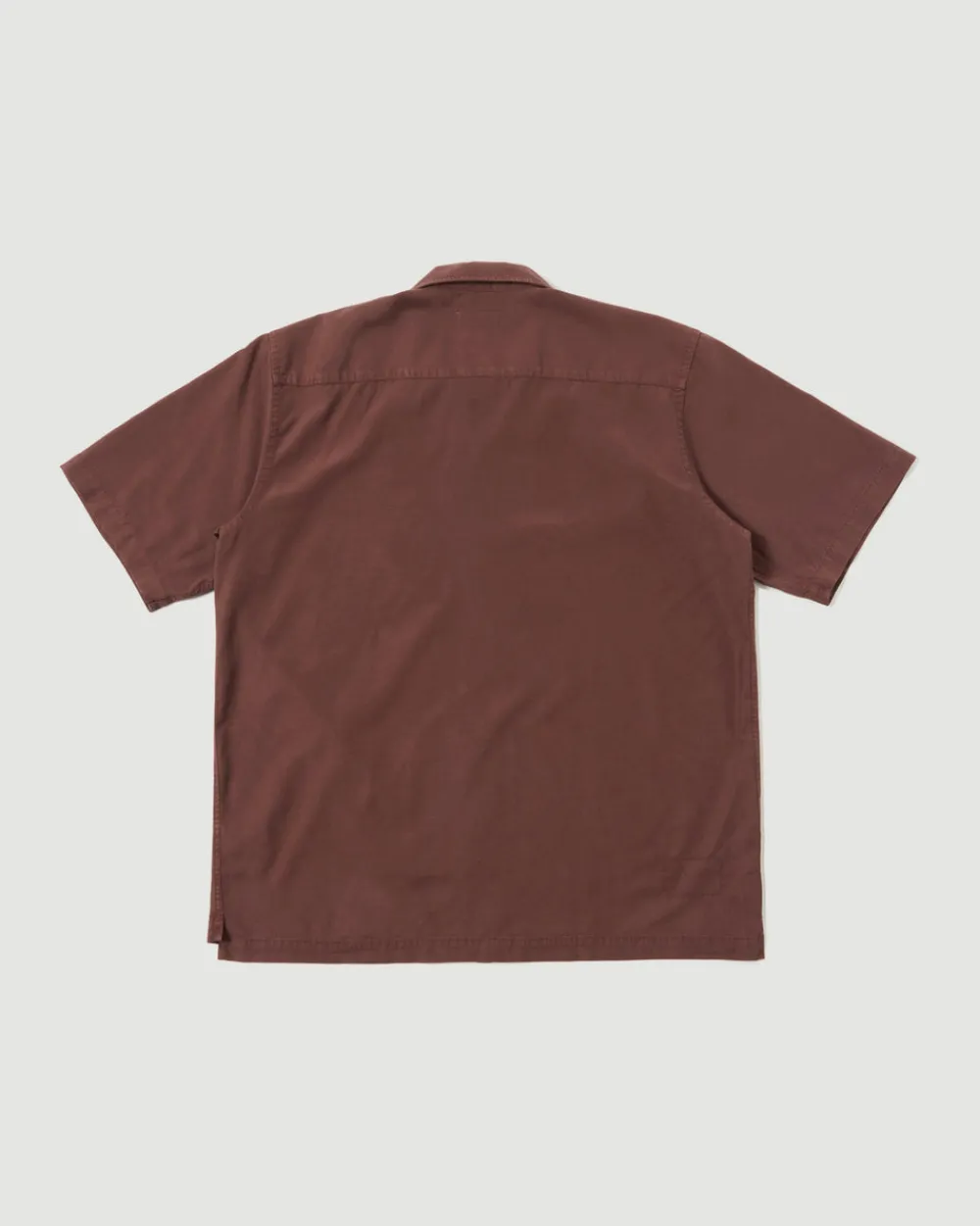 Universal Works Camp Shirt Rich Brown Best