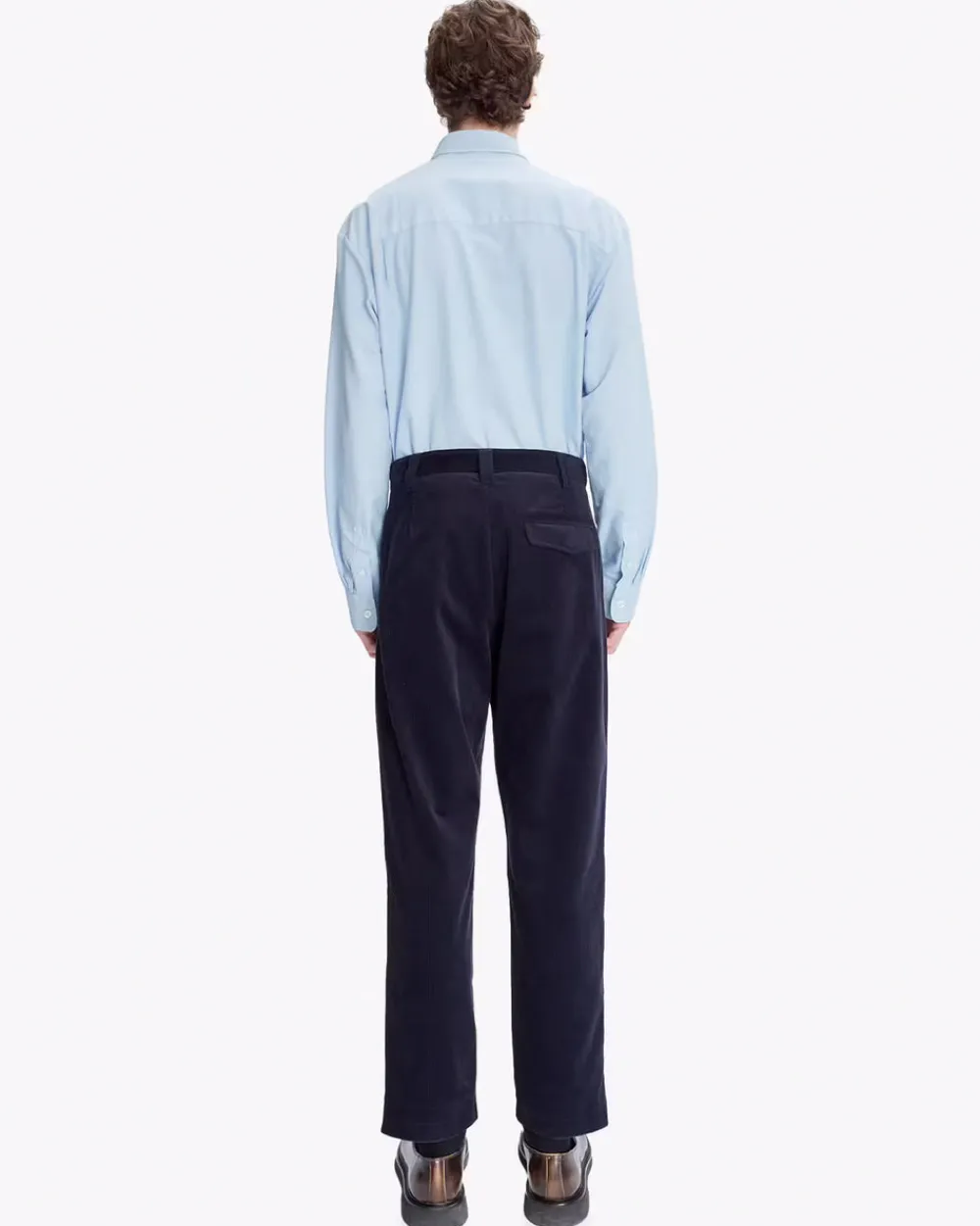 A.P.C. Chemise Mateo Logo Light Blue Best