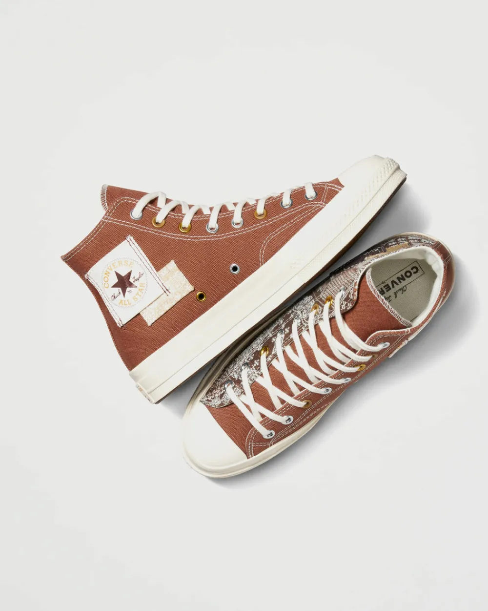 Converse Chuck 70 Hi Patchwork Tawny Owl Clearance