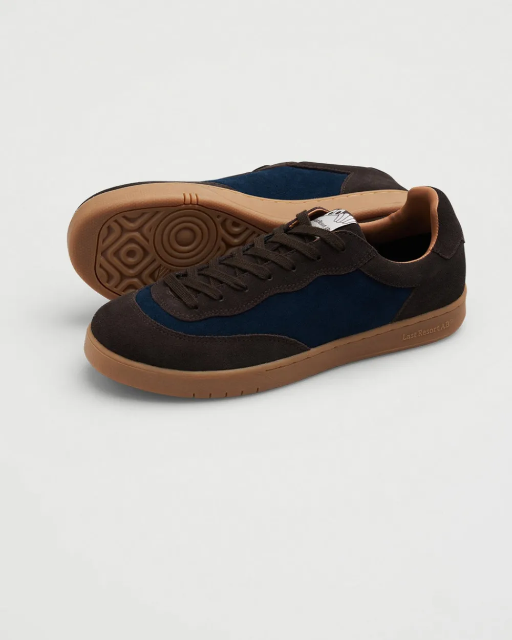 Last Resort AB CM001 LO Suede Coffee Bean/Dress Blues/Gum Outlet