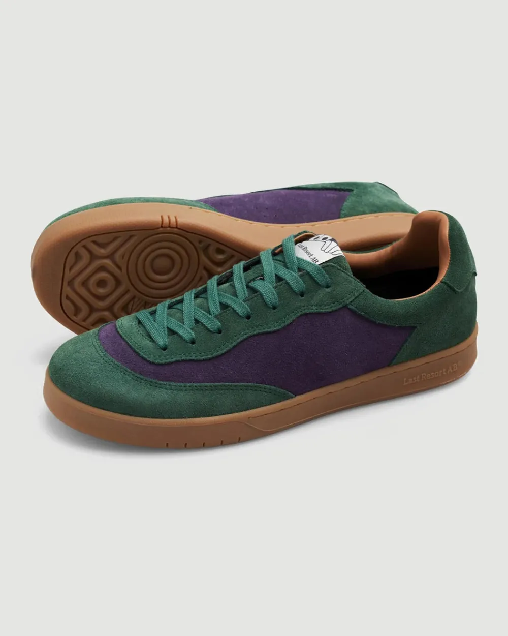 Last Resort AB CM001 Suede Elm Green/Loganberry/Gum Outlet