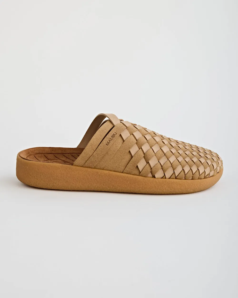 Malibu Sandals Colony Suede Vegan Leather Coyote/Beige/Tan Hot
