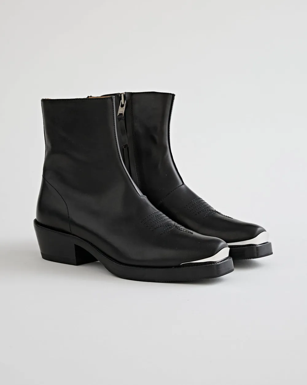 SECOND/LAYER Corrido Boot Black New