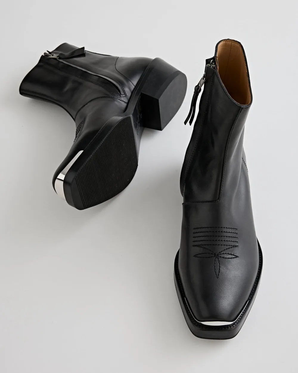 SECOND/LAYER Corrido Boot Black New