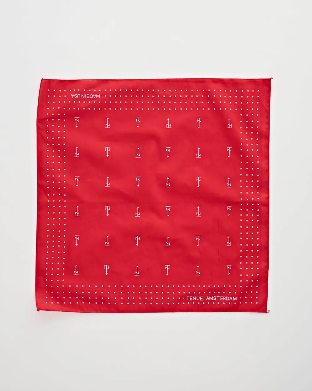 Tenue. Cross Bandana Red Outlet