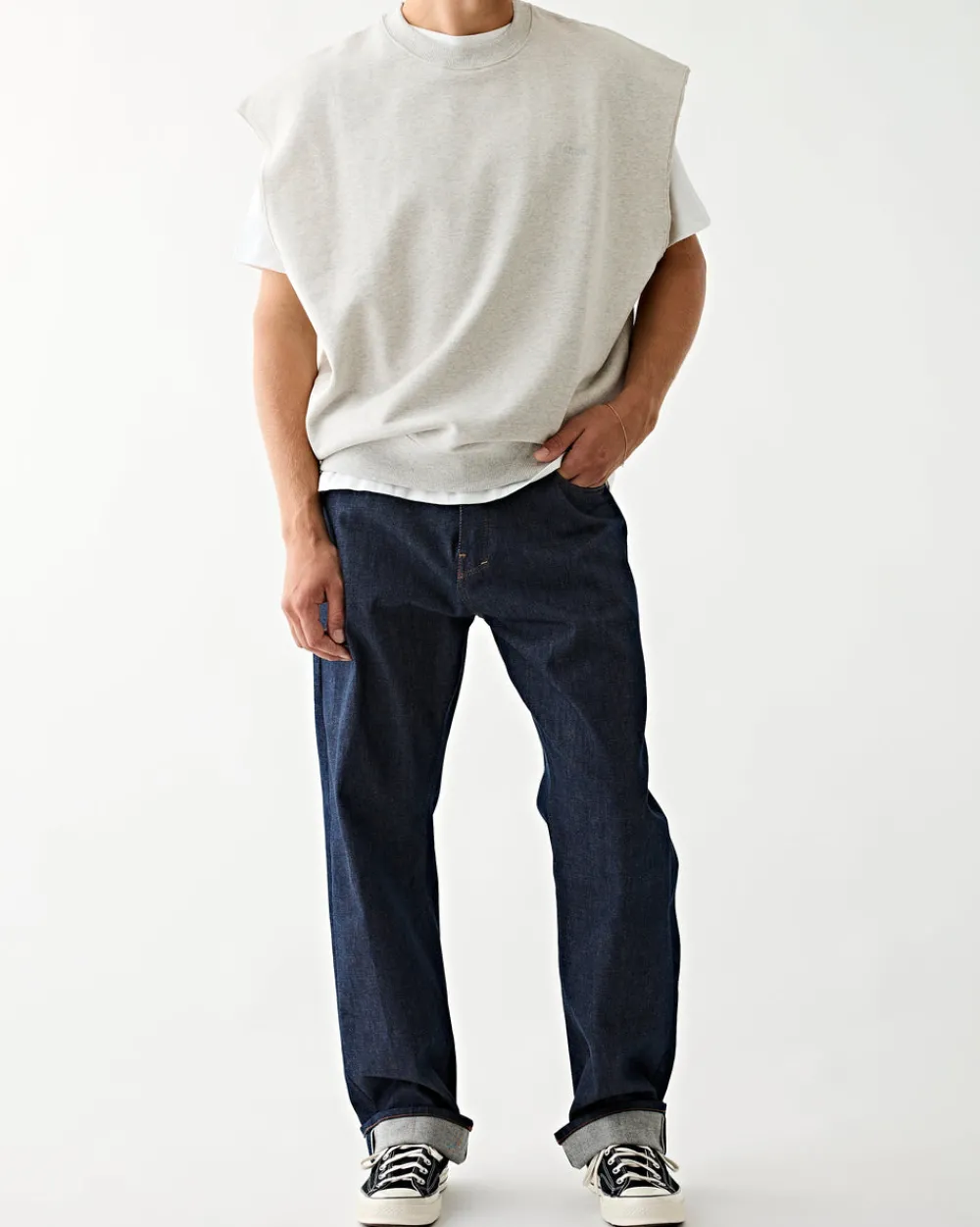Tenue. Cruz Sweat Oat Melange Discount