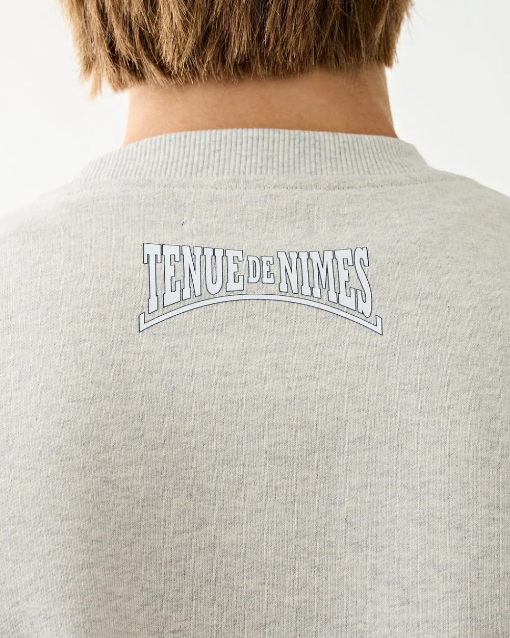 Tenue. Cruz Sweat Oat Melange Discount