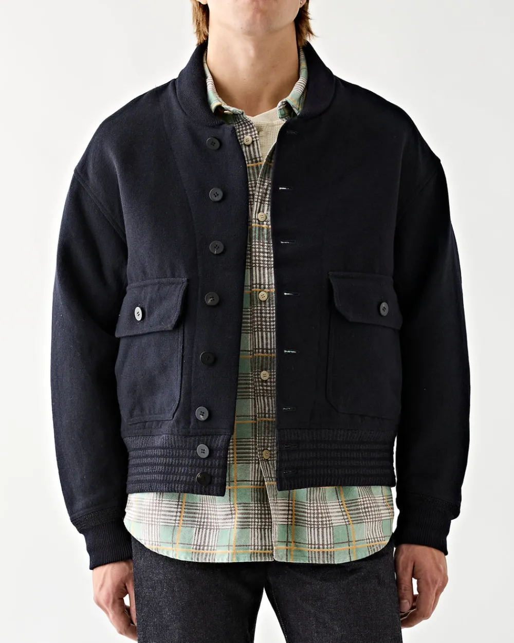 Visvim Dayton Jacket Navy New