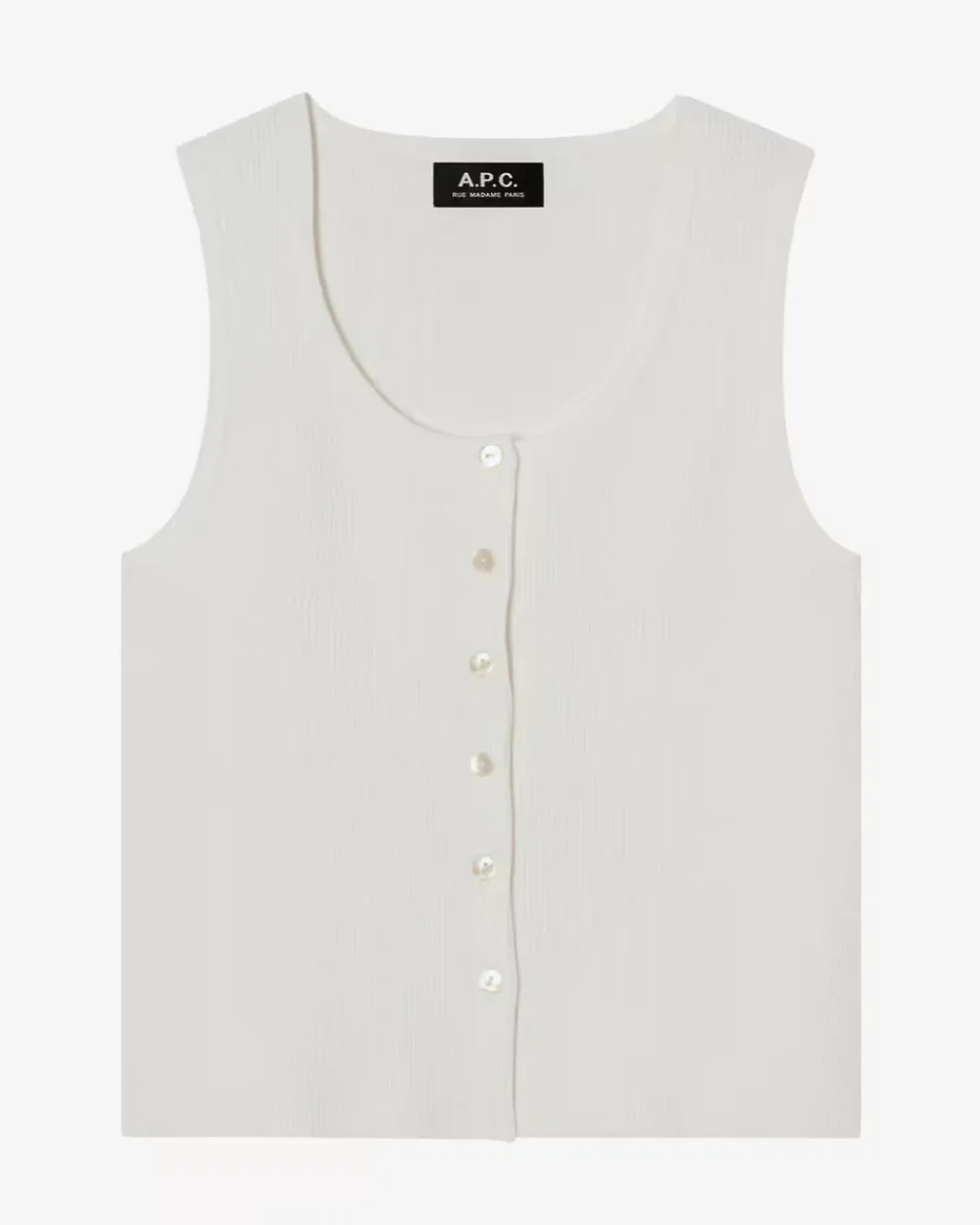 A.P.C. Debardeur Ambre Off White Best