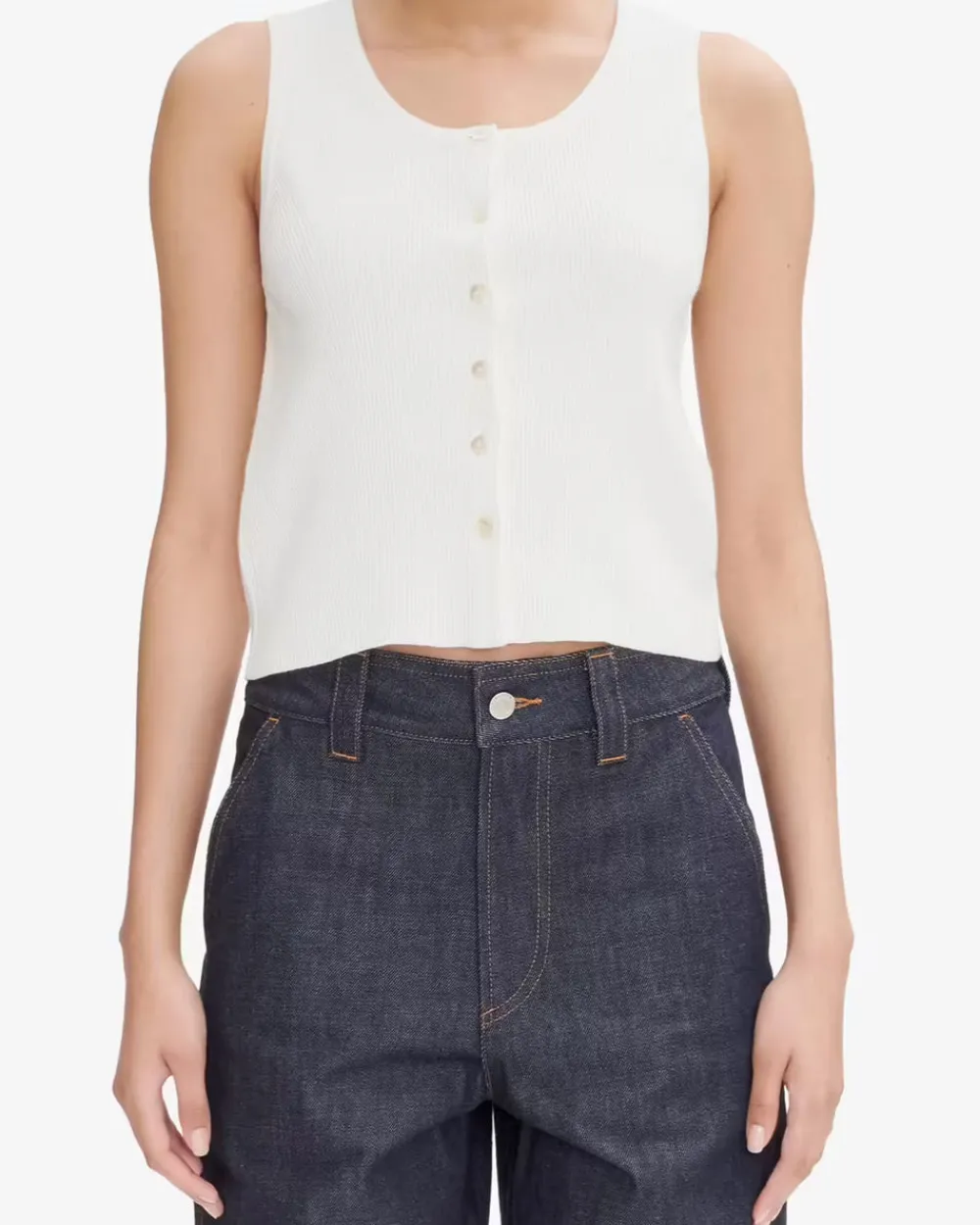A.P.C. Debardeur Ambre Off White Best