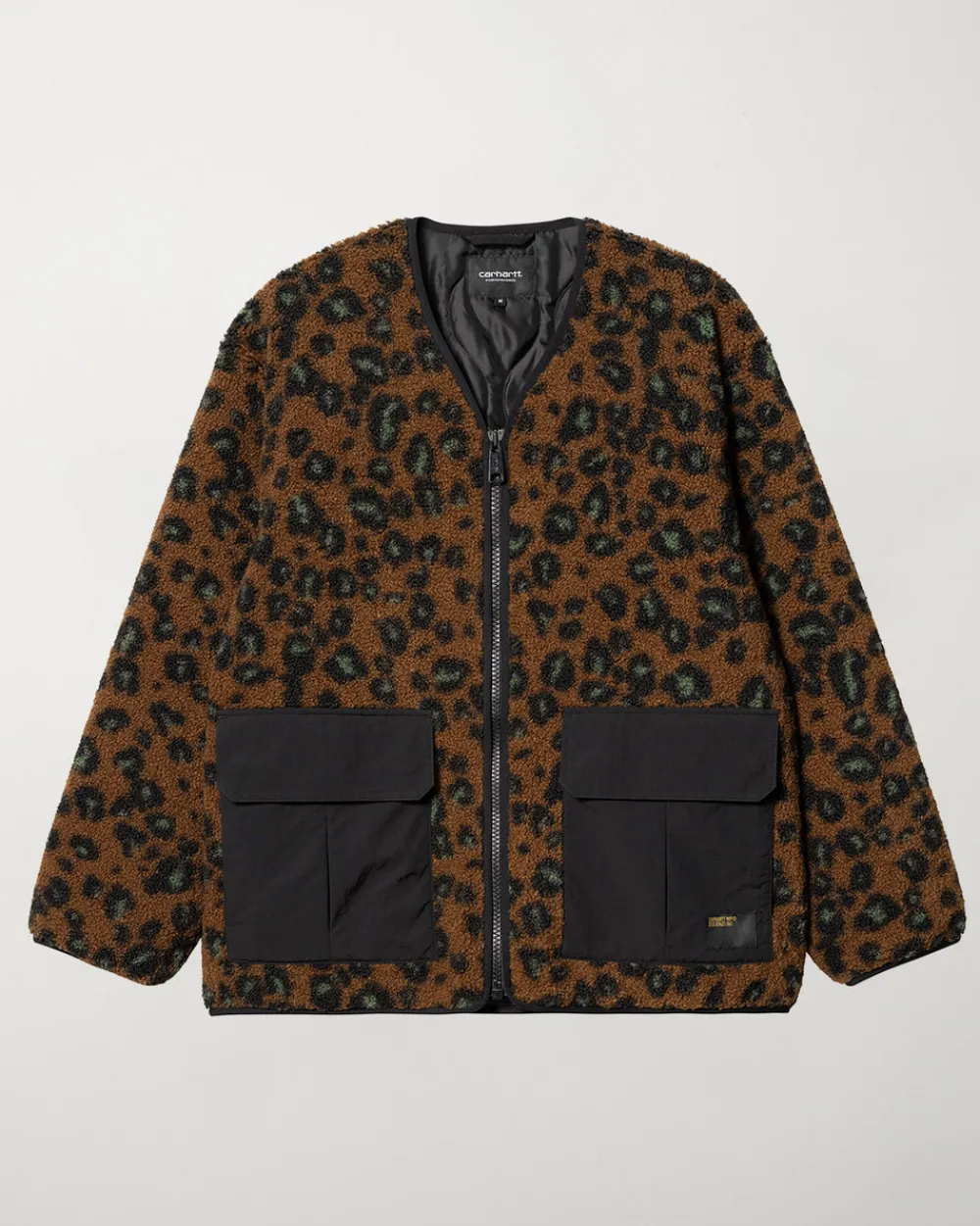 Carhartt WIP Devin Liner Camo Leo Jacquard Tamarind/Black Outlet