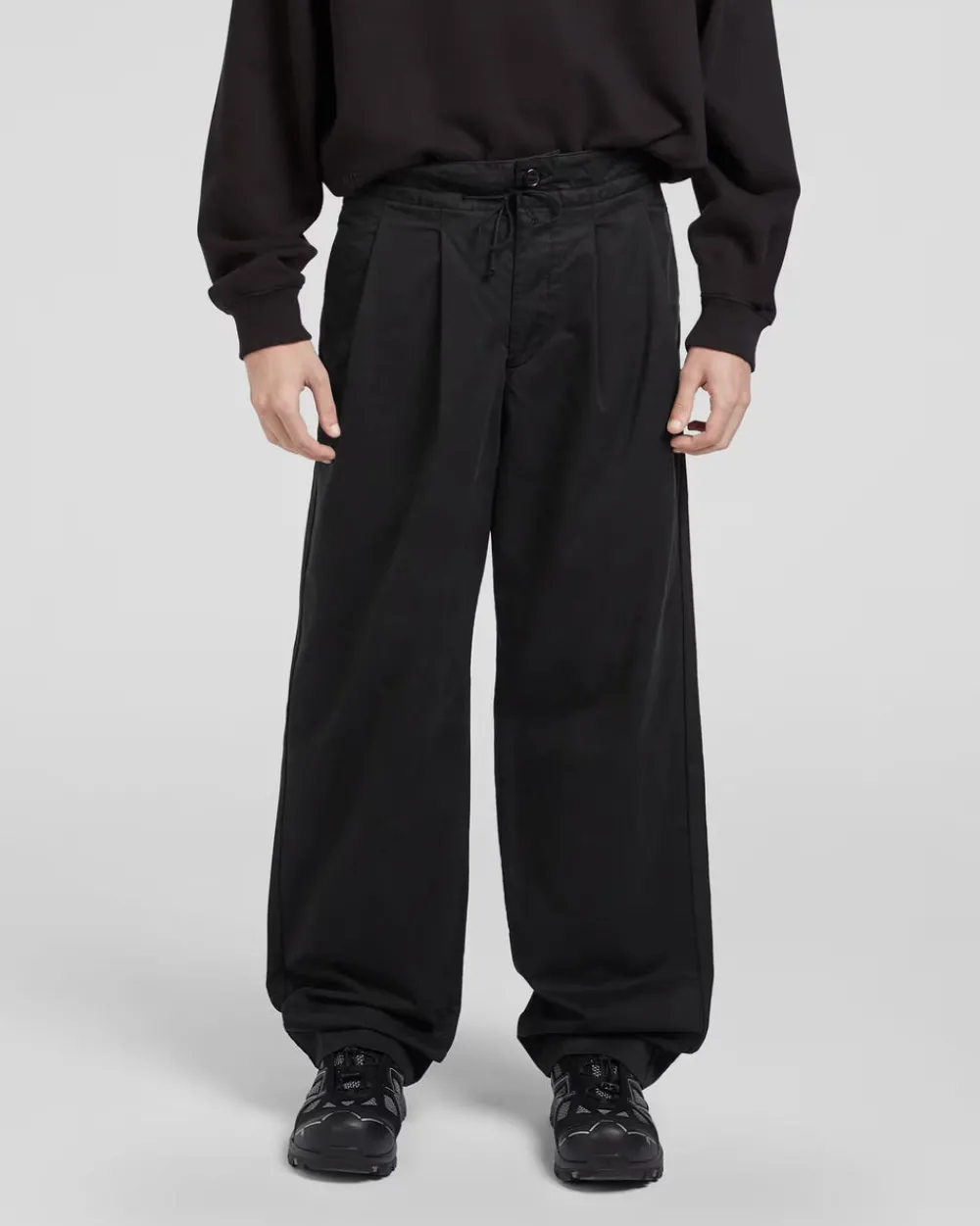 Applied Art Forms DM1-8 Pleated Pants Black Outlet