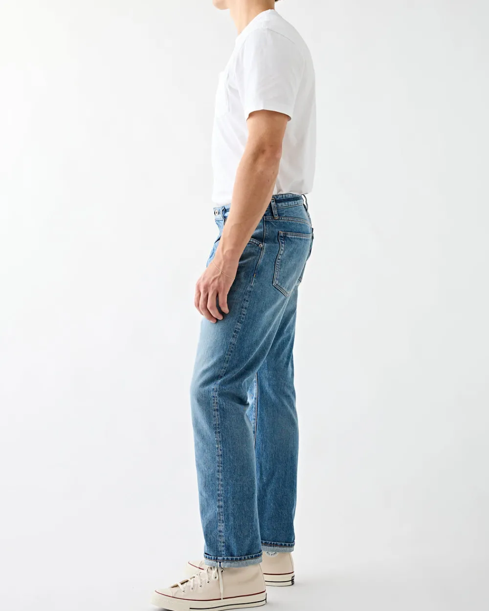 Nonnative Dweller 14oz Selvedge Denim Light Indigo Jeans Hot