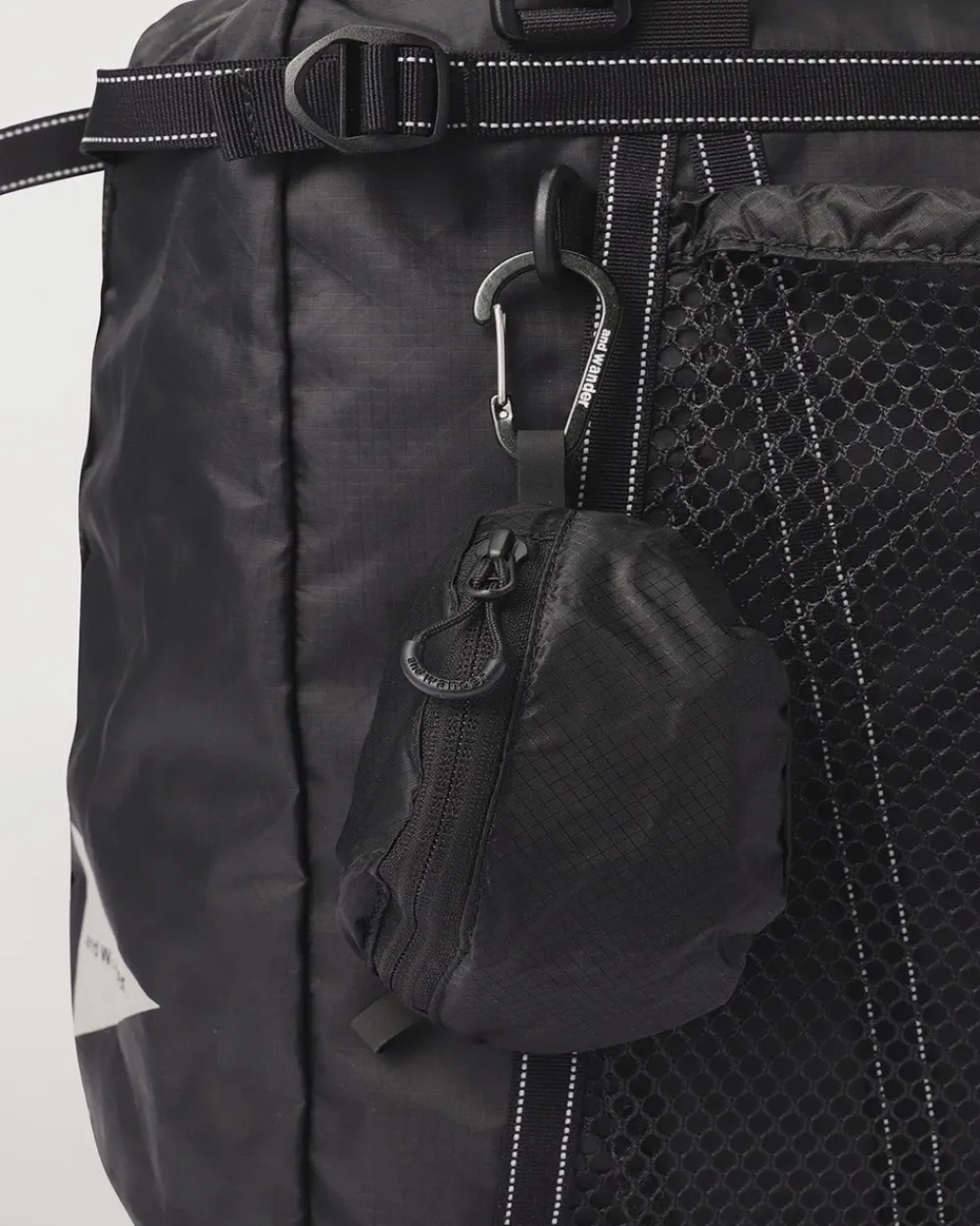 and wander ECOPAK 30L 3Way Tote Bag Black Hot