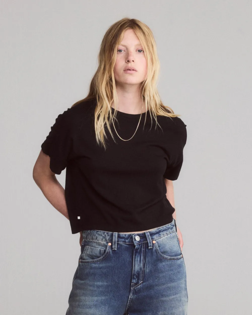 Tenue. Ella T-Shirt Black Clearance