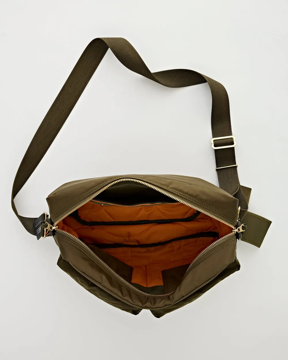 Porter Yoshida Force Shoulder Bag Olive Drab Clearance