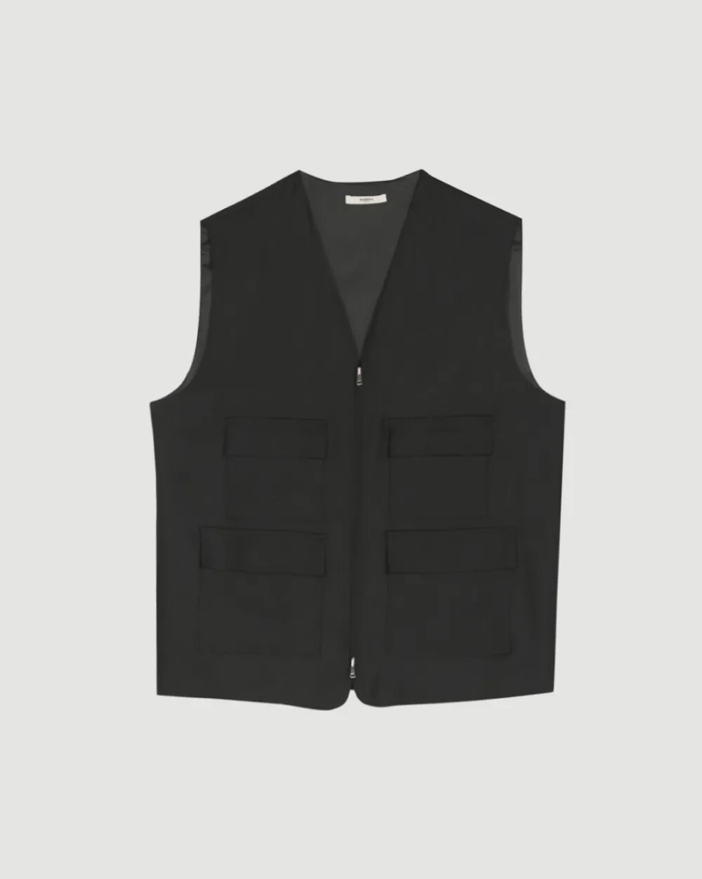 Barena Venezia Gilet Musina Flan Nero Clearance