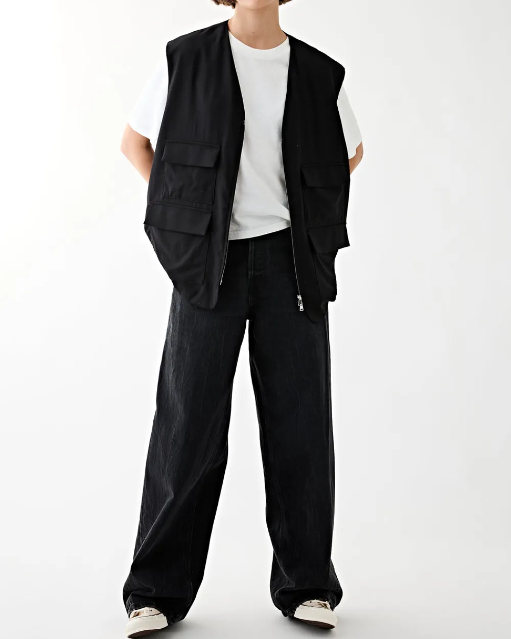 Barena Venezia Gilet Musina Flan Nero Clearance