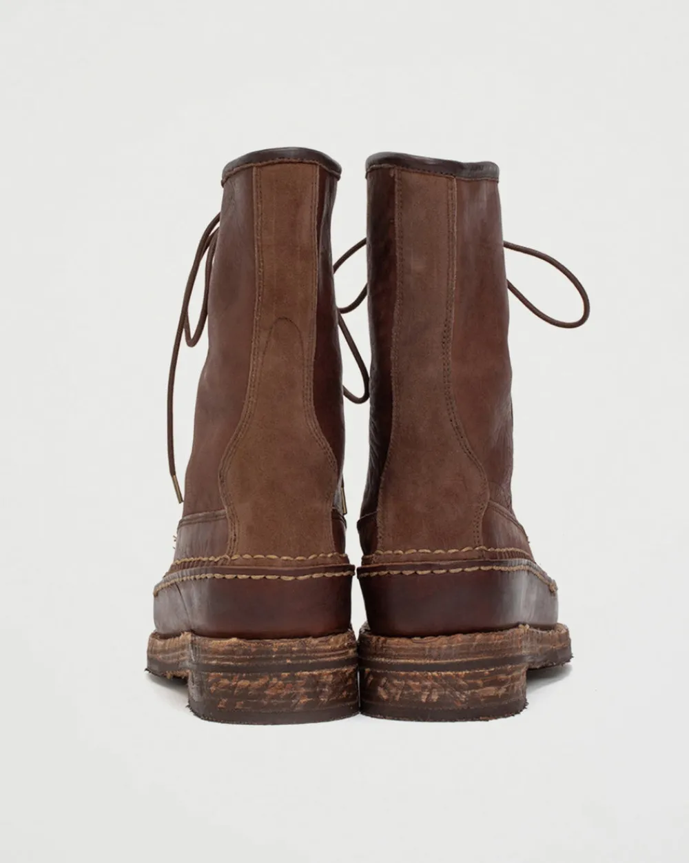 Visvim Grizzly Camper Hi Folk Dark Brown Fashion
