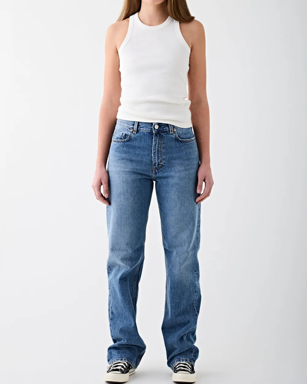 Tenue. Hailey Tank-Top Vintage White New