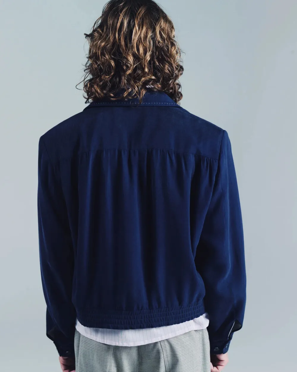 SECOND/LAYER Herman Jacket Deep Blue Outlet