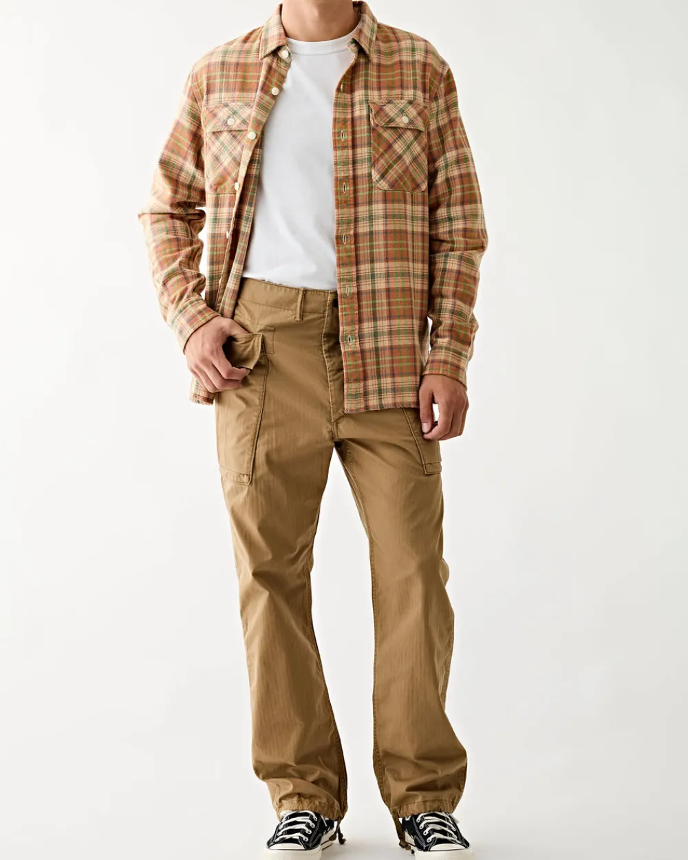 RRL Infantry Cargo Khaki Sale