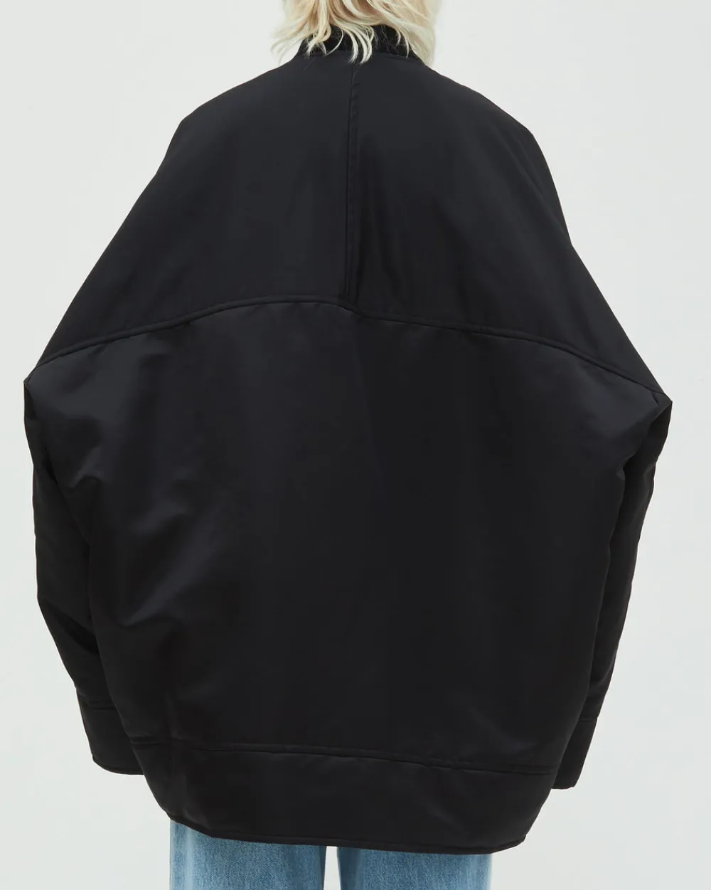 Christian Wijnants Jabari Bomber Jacket Black New