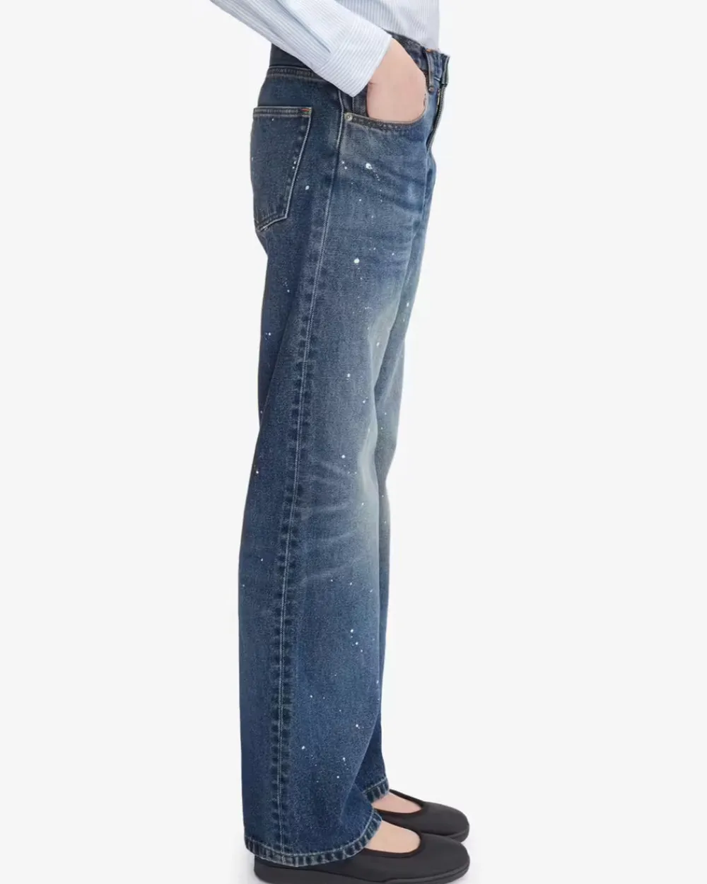 A.P.C. Jean Elisabeth IAL Washed Indigo Outlet