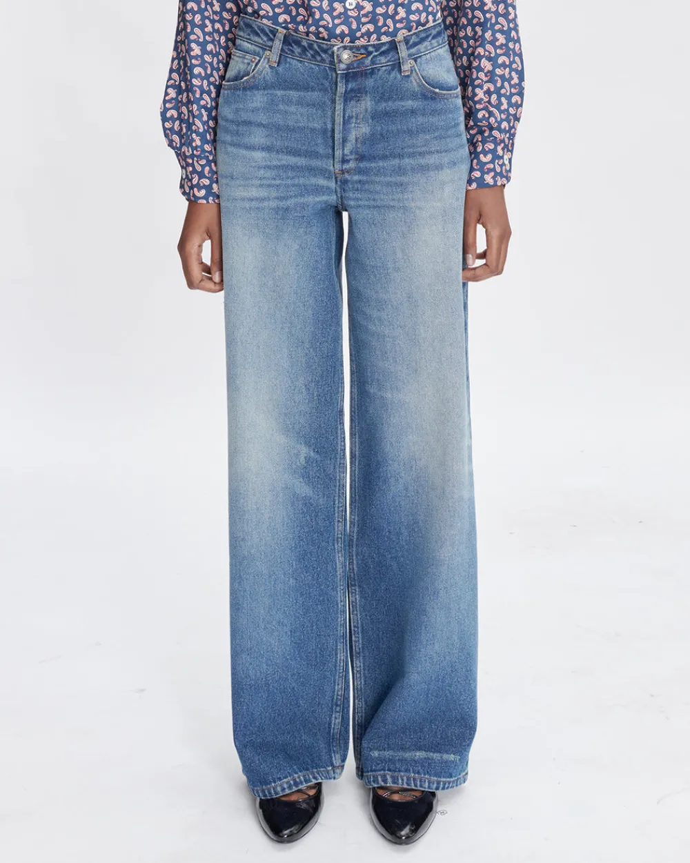 A.P.C. Jean Elisabeth Washed Indigo Best