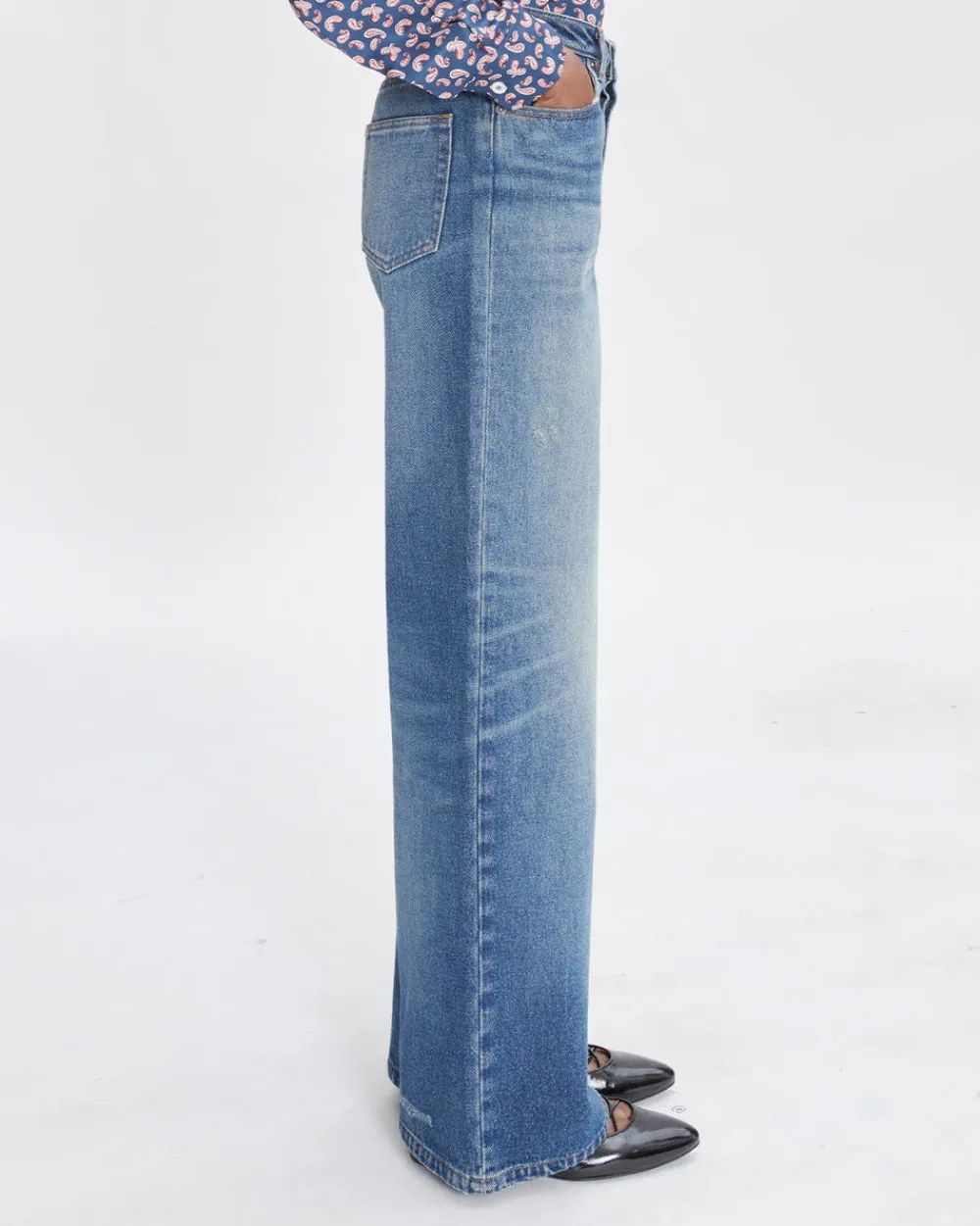 A.P.C. Jean Elisabeth Washed Indigo Best