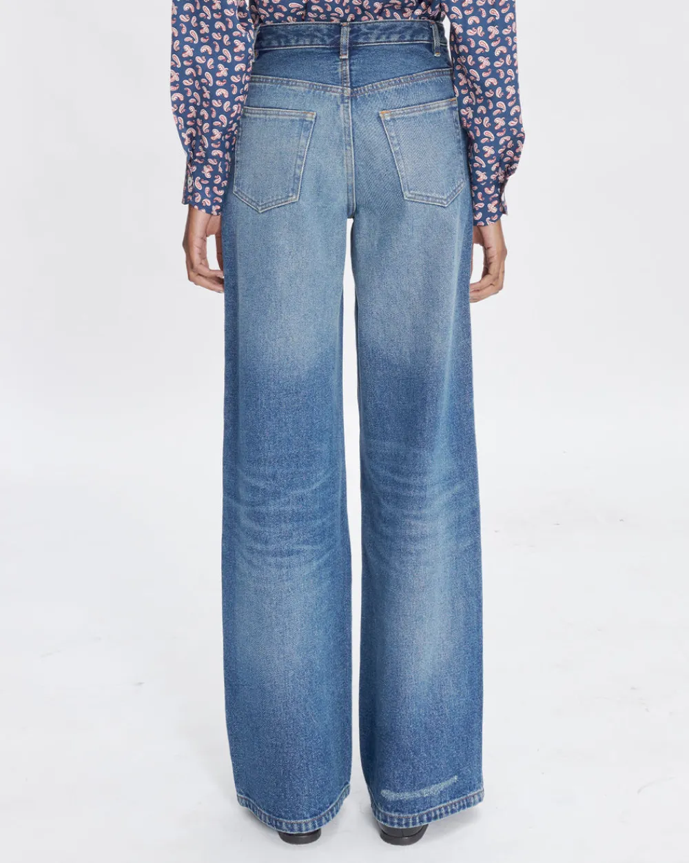A.P.C. Jean Elisabeth Washed Indigo Best