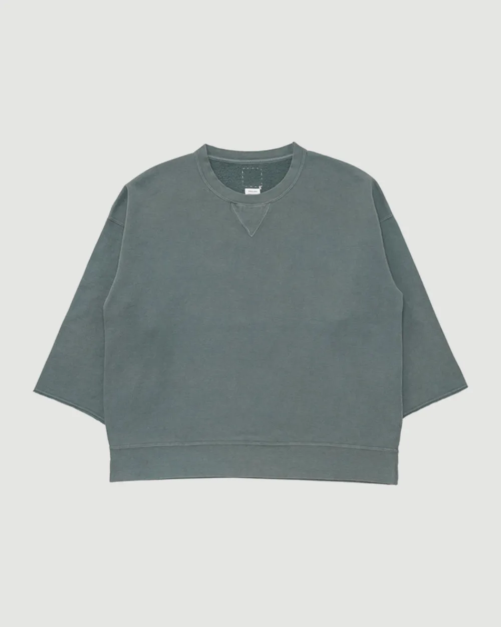 Visvim Jumbo SB Sweat 3/4 (U.D.) Damaged Green Online