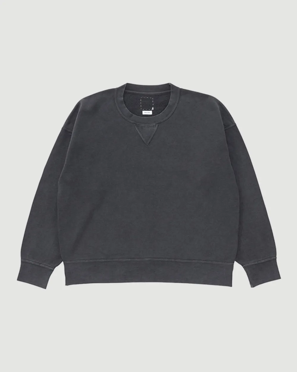 Visvim Jumbo SB Sweat L/S Damaged Black Hot