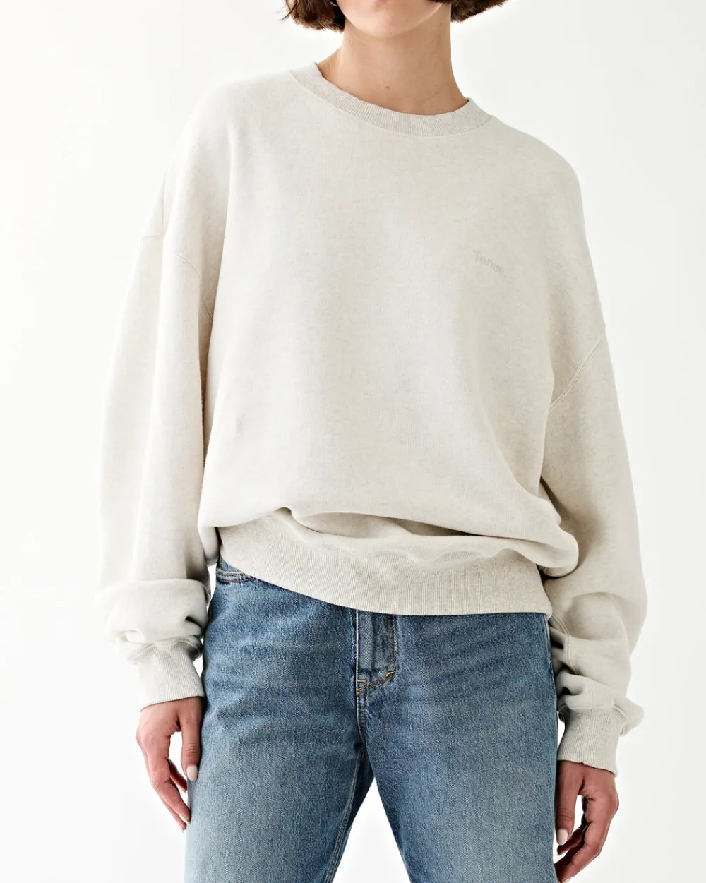 Tenue. Kelly Sweat Sand Melange Hot