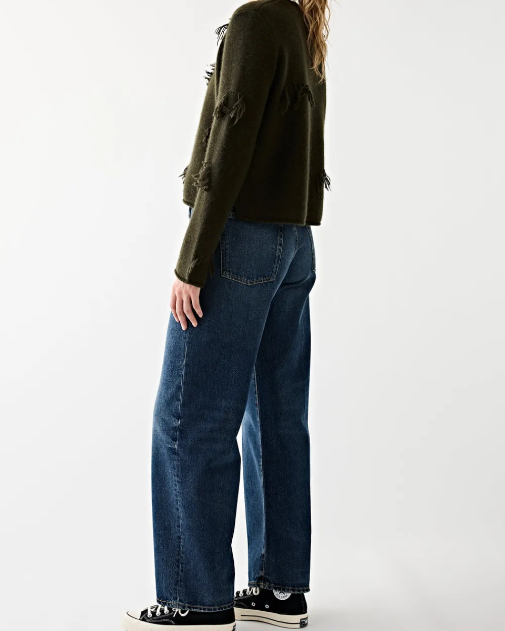 Christian Wijnants Kuano Sweater Military Green Clearance