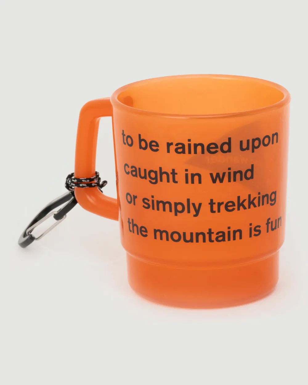 and wander Logo PP Mug Orange Online