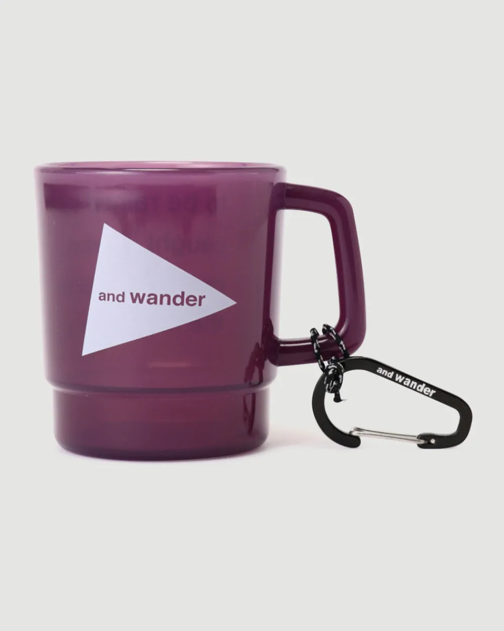 and wander Logo PP Mug Purple Online
