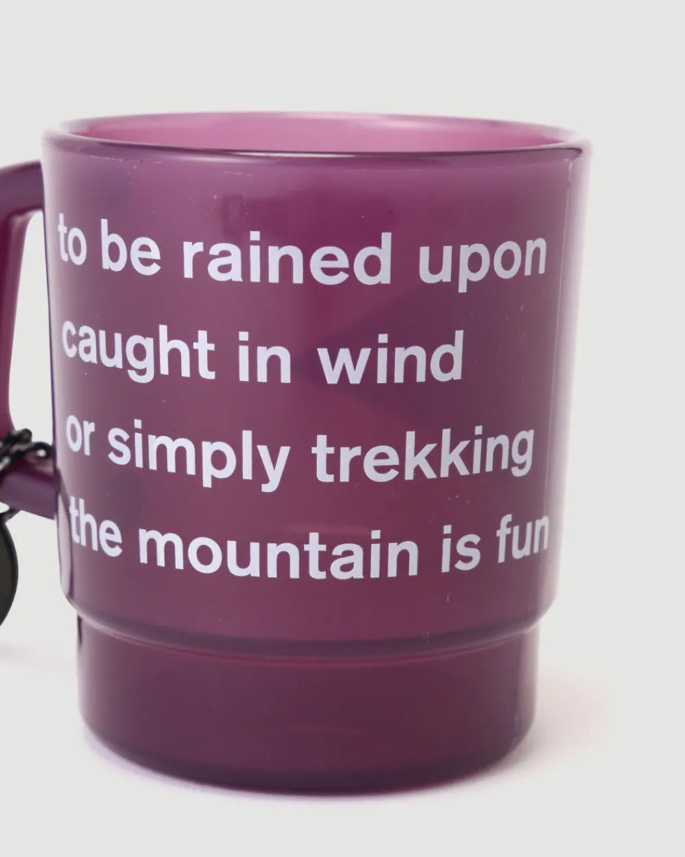 and wander Logo PP Mug Purple Online